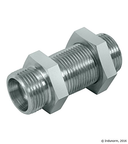 Hydraulik Verschraubung Gerade Schottverschraubung 12L