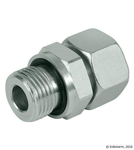 Hydraulik Verschraubung Gerader Einschraubstutzen metrisch mit Dichtkegel 28L-M33x2,0