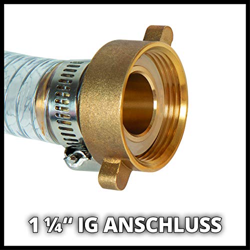 Einhell Saugschlauch (Schlauchlänge 7 m, aus Messing) - 2