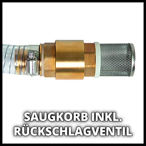 Einhell Saugschlauch (Schlauchlänge 7 m, aus Messing) - 6